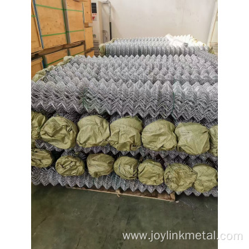 out door pvc coated chain link mesh fence